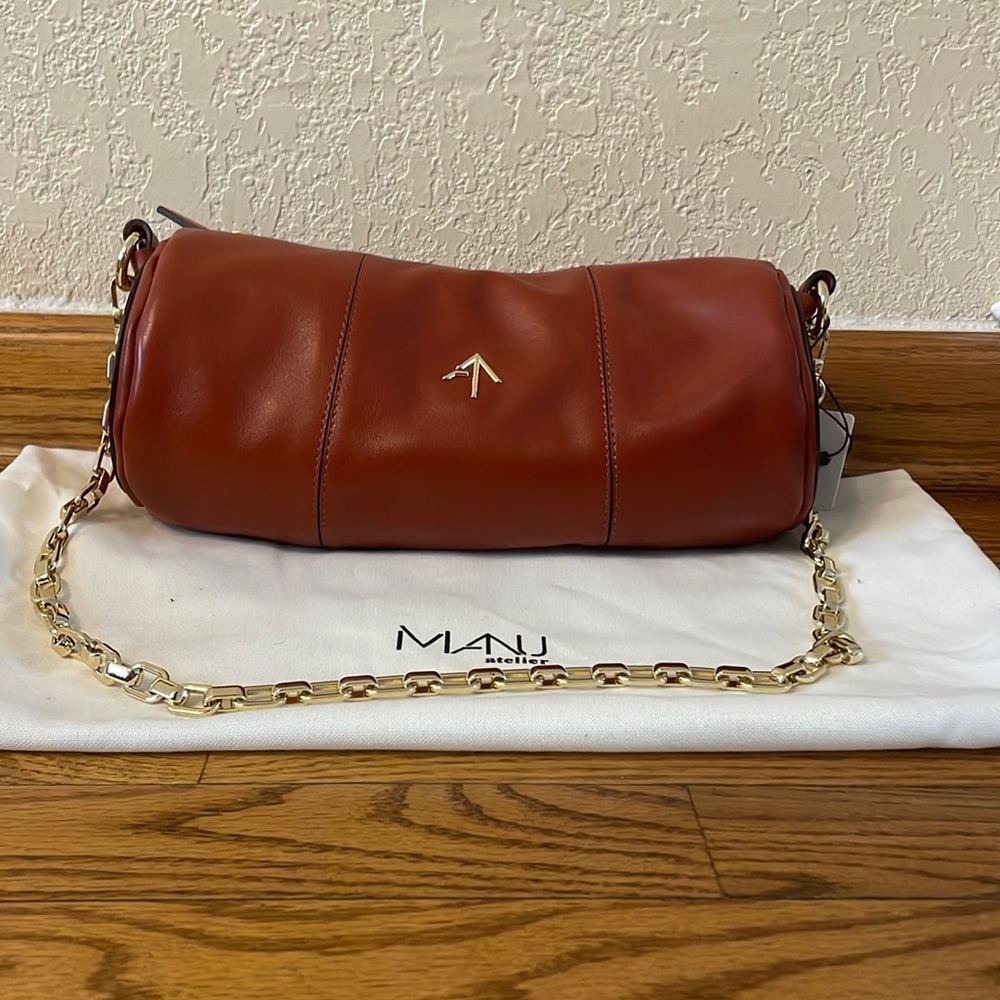 MANU ATELIER cylinder shoulder bag BRAND NEW